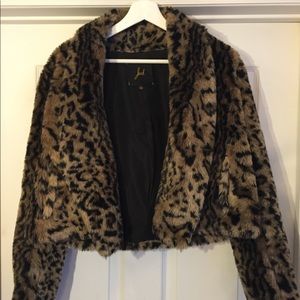 Cheetah Print Coat